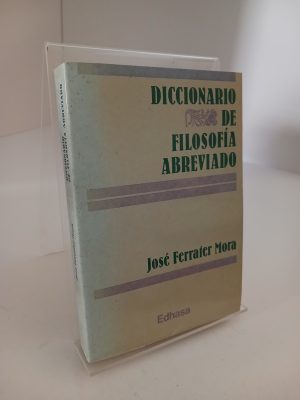 Portada de Diccionario de filosofía abreviado