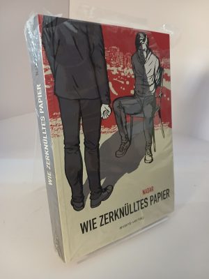 Wie zerknülltes Papier