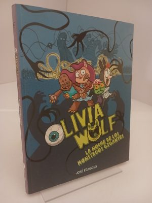 Portada de Olivia Wolf. la Noche de Los Monstruos Gigantes