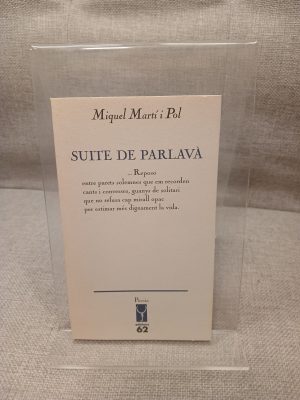 Suite de parlavà ; seguit de Algú que espera