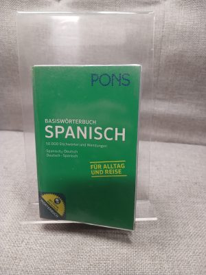 PONS Basiswörterbuch Spanisch Spanisch-Deutsch, Deutsch-Spanisch