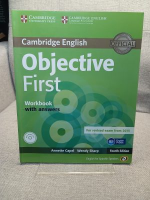 Objective First (4th Ed.) Workbook with Answers with Audio CD (FCE 2015)
