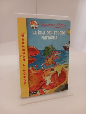 Portada de La isla del tesoro fantasma Geronimo Stilton 42