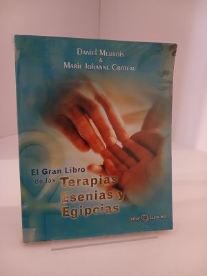 Portada de El gran libro de las terapias esenias y egipcias