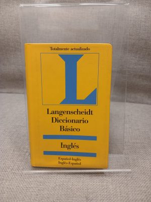 Langenscheidt, Diccionario Básico Inglés Español