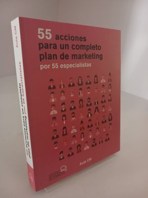 Portada de 55 acciones para un completo plan de marketing por 55 especialistas