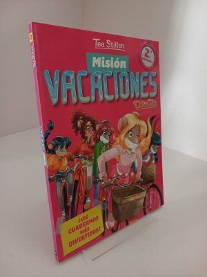 Portada de Misión Vacaciones, 2o Primaria ¡los cuadernos más divertidos!