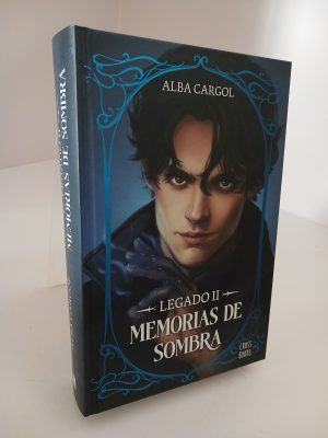 Portada de Legado II. Memorias de sombra: Edición con cantos tintados