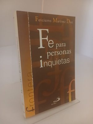 Portada de Fe para personas inquietas