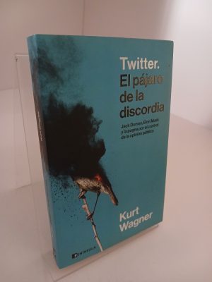 Portada de c, el pájaro de la discordia: Jack Dorsey, Elon Musk y la pugna por el control de la opinión pública