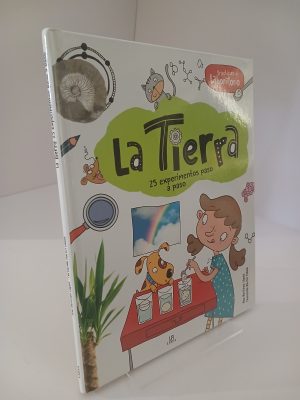 Portada de La Tierra: 25 Experimentos Paso a Paso