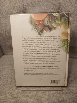 Comida sana. Contiene dieta de Saber Vivir